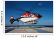 Eurocopter Ec135 Utility Helicopter Wall Decal Design 3