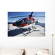 Eurocopter Ec135 Utility Helicopter Wall Decal Design 1