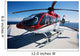 Eurocopter Ec135 Utility Helicopter Wall Decal Design 1