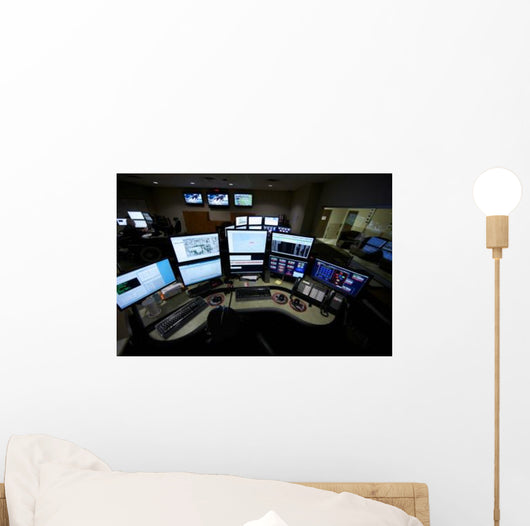 Control Room Center for Wall Decal Design 2