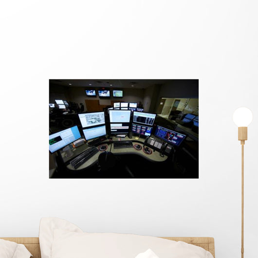Control Room Center for Wall Decal Design 2