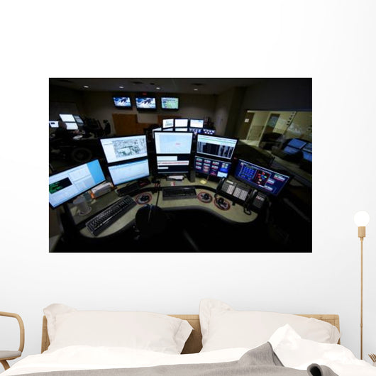 Control Room Center for Wall Decal Design 2