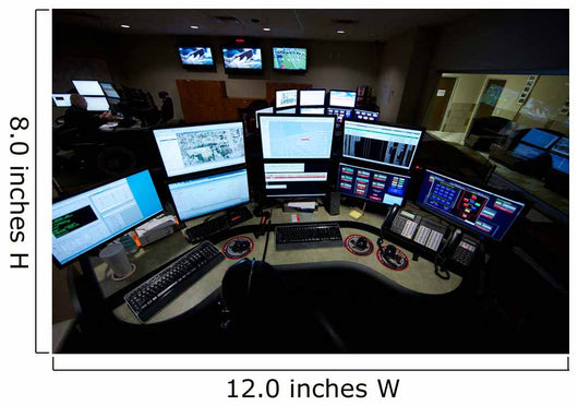 Control Room Center for Wall Decal Design 2