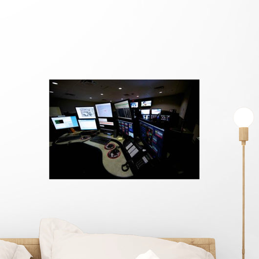 Control Room Center for Wall Decal Design 1