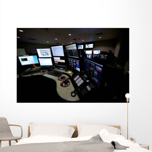 Control Room Center for Wall Decal Design 1
