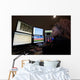 Young Woman Working Emergency Wall Decal Design 1