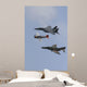 F-15 Eagle P-47 Thunderbolt Wall Decal Design 3