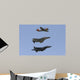 F-15 Eagle P-47 Thunderbolt Wall Decal Design 2