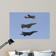 F-15 Eagle P-47 Thunderbolt Wall Decal Design 2