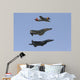 F-15 Eagle P-47 Thunderbolt Wall Decal Design 2