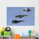 F-15 Eagle P-47 Thunderbolt Wall Decal Design 1