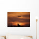 Mq-1 Predator over Cob Wall Decal