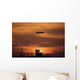 Mq-1 Predator over Cob Wall Decal