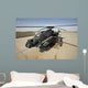 Ah-64d Apache Helicopter Cob Wall Decal Design 2