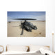 Ah-64d Apache Helicopter Cob Wall Decal Design 1