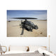 Ah-64d Apache Helicopter Cob Wall Decal Design 1