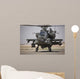 Ah-64 Apache Helicopter Returns Wall Decal Design 2