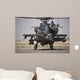 Ah-64 Apache Helicopter Returns Wall Decal Design 2