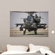 Ah-64 Apache Helicopter Returns Wall Decal Design 2