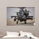 Ah-64 Apache Helicopter Returns Wall Decal Design 2