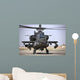 Ah-64 Apache Helicopter Wall Decal Design 1