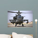 Ah-64 Apache Helicopter Wall Decal Design 1