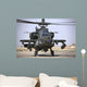 Ah-64 Apache Helicopter Wall Decal Design 1