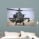 Ah-64 Apache Helicopter Wall Decal Design 1
