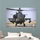 Ah-64 Apache Helicopter Wall Decal Design 1
