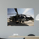 Ah-64d Apache Helicopter Parked Wall Decal Design 2