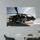 Ah-64d Apache Helicopter Parked Wall Decal Design 2