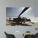 Ah-64d Apache Helicopter Parked Wall Decal Design 1