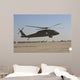 Uh-60 Black Hawk Landing Wall Decal