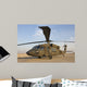 Uh-60 Black Hawk Parked Wall Decal Design 1