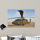Uh-60 Black Hawk Parked Wall Decal Design 1