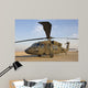 Uh-60 Black Hawk Parked Wall Decal Design 1