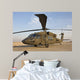 Uh-60 Black Hawk Parked Wall Decal Design 1