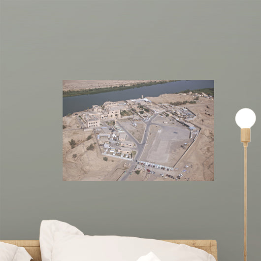 Aerial Unknown Forward Operating Wall Decal