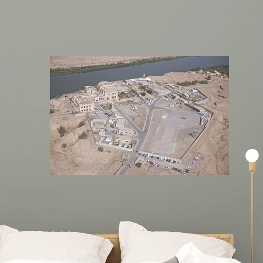 Aerial Unknown Forward Operating Wall Decal