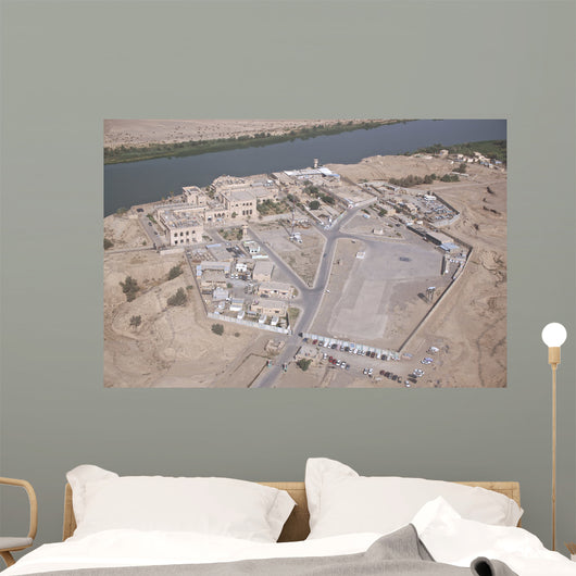 Aerial Unknown Forward Operating Wall Decal