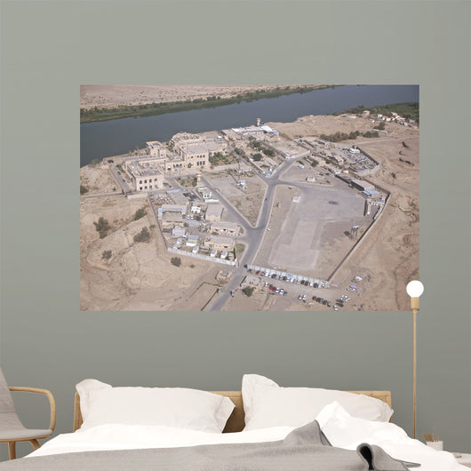 Aerial Unknown Forward Operating Wall Decal