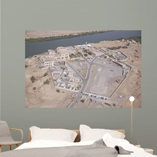 Aerial Unknown Forward Operating Wall Decal