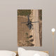 Ah-64d Apache Helicopter Flight Wall Decal Design 2