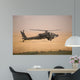 Ah-64d Apache Helicopter Mission Wall Decal Design 2