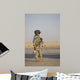 Flight Crew Member Stands Wall Decal Design 1