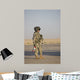 Flight Crew Member Stands Wall Decal Design 1