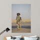 Flight Crew Member Stands Wall Decal Design 1
