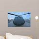 Wide Angle Uh-60 Black Wall Decal