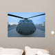 Wide Angle Uh-60 Black Wall Decal