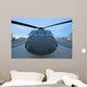 Wide Angle Uh-60 Black Wall Decal